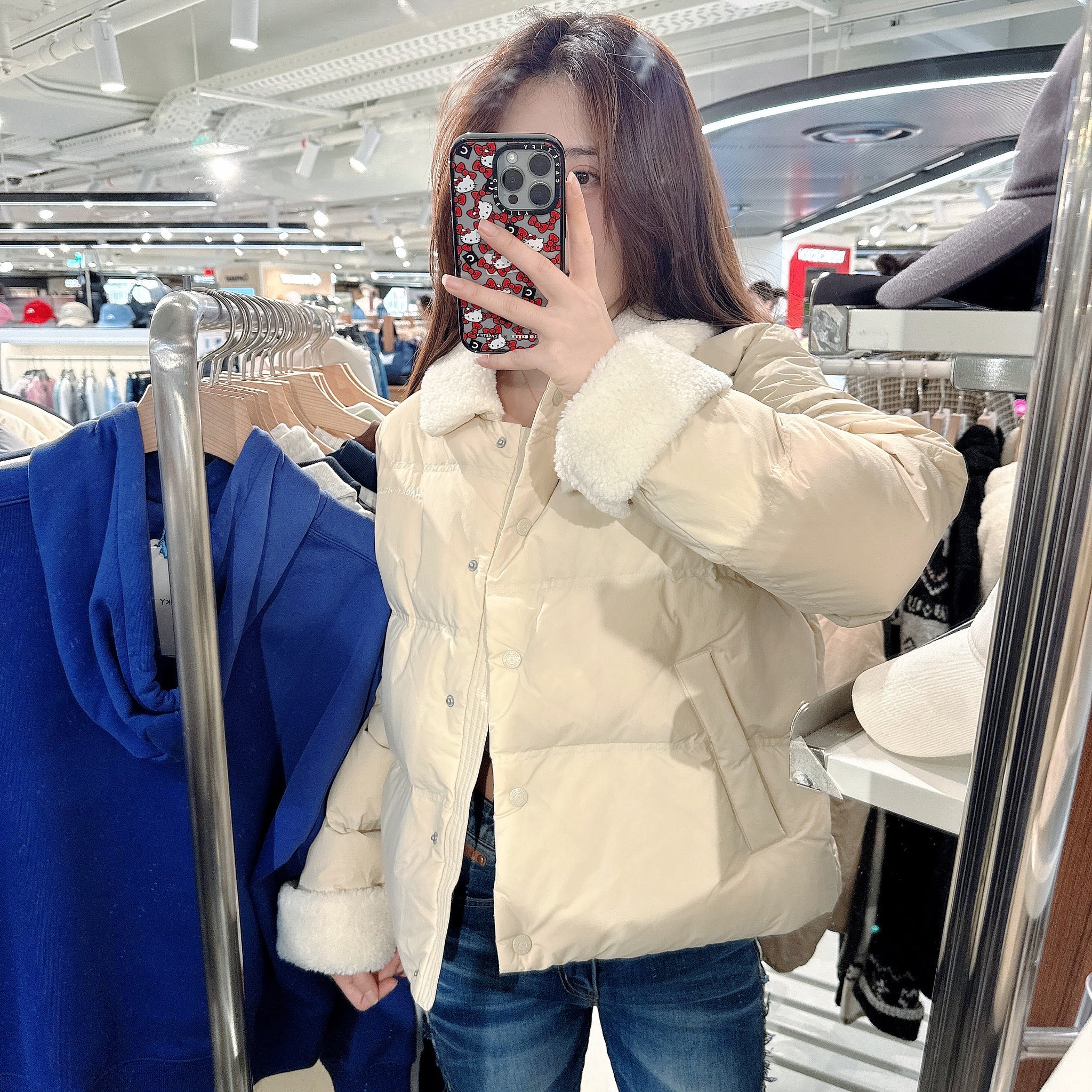 韓國 Wacky Willy Women's Caracol Short Down Jumper (鴨絨)【WW111】