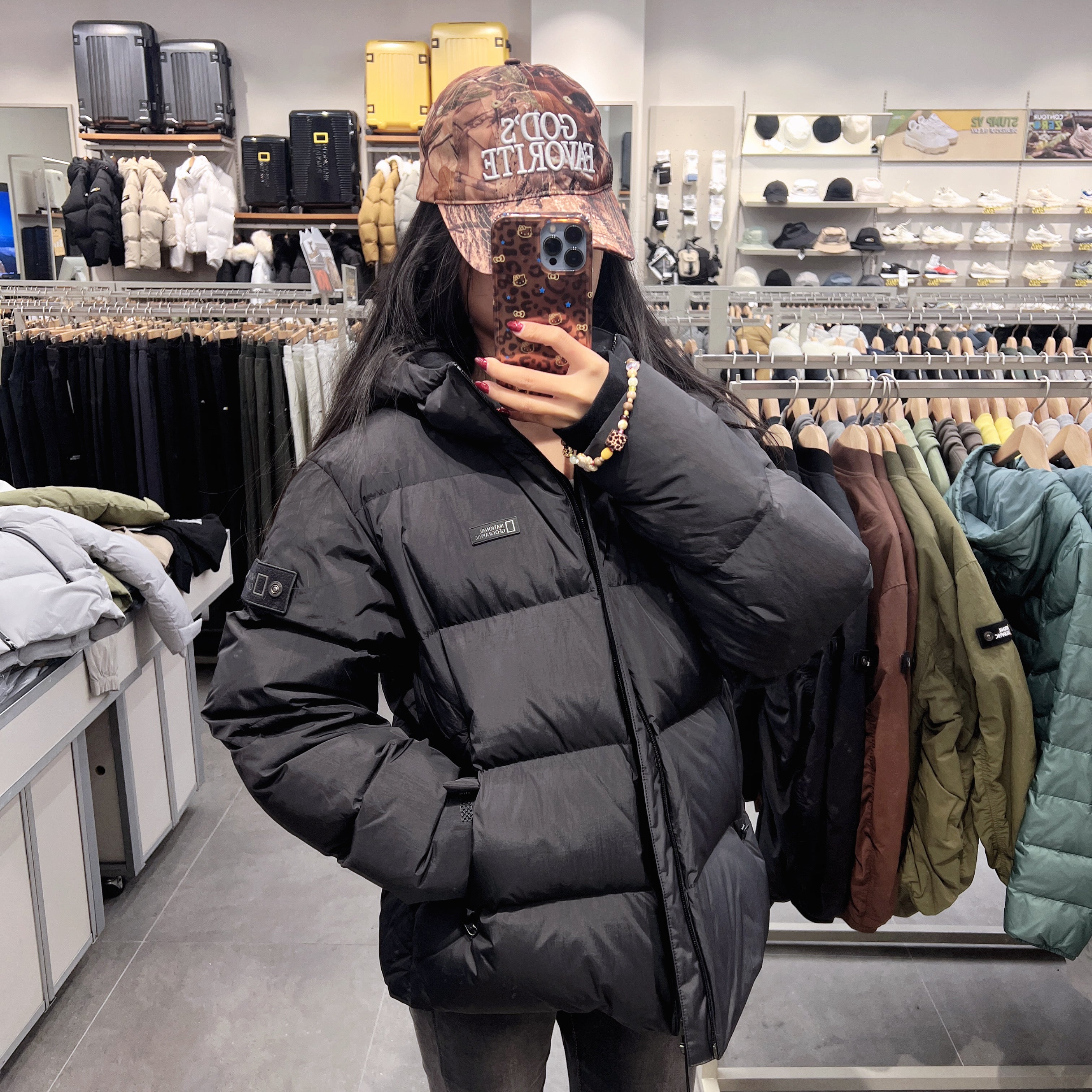 韓國 National Geographic Oberon Hoodie Goose Down Jumper (鵝絨)【NG191】