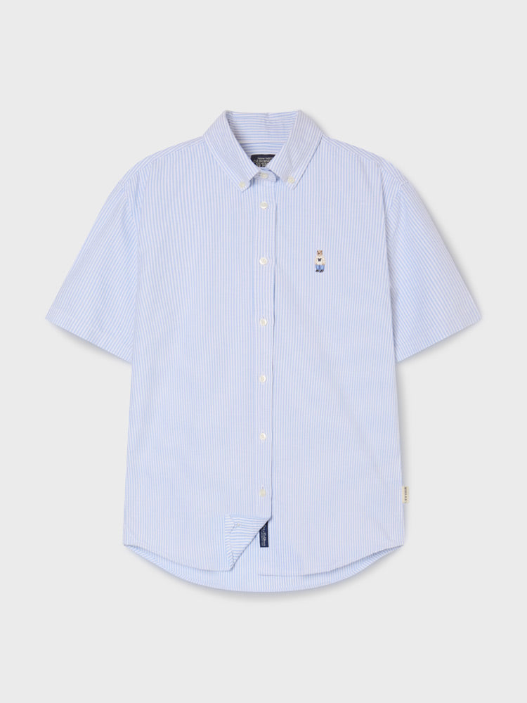 韓國 WhoAU Steve Oxford Shirts【WA292】