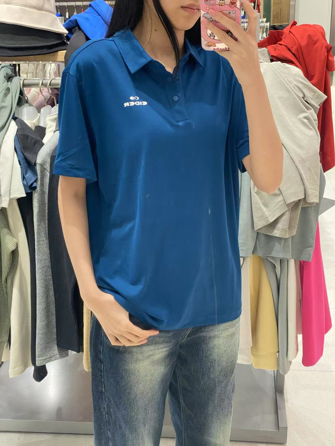 韓國 Eider POP Twisting 短袖 Polo T 【ER123】