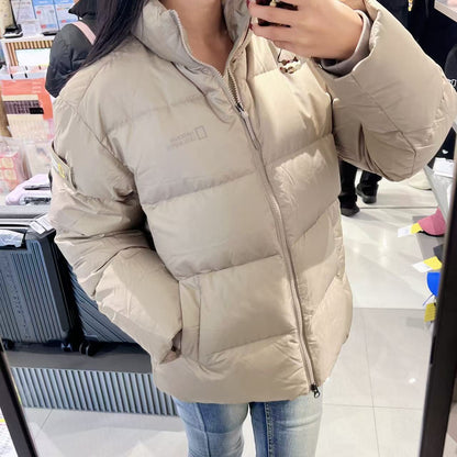 韓國 National Geographic Aira High Neck Goose Down Jumper (鵝絨)【NG148】