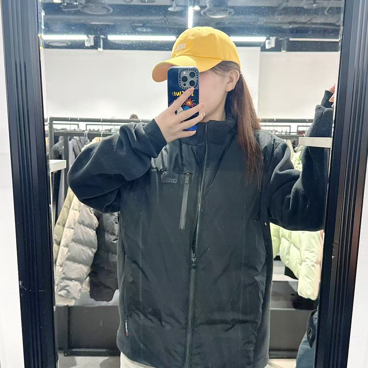 韓國 National Geographic Men's Hybrid Goose Down Zip-Up Jacket (鵝絨)【NG109】