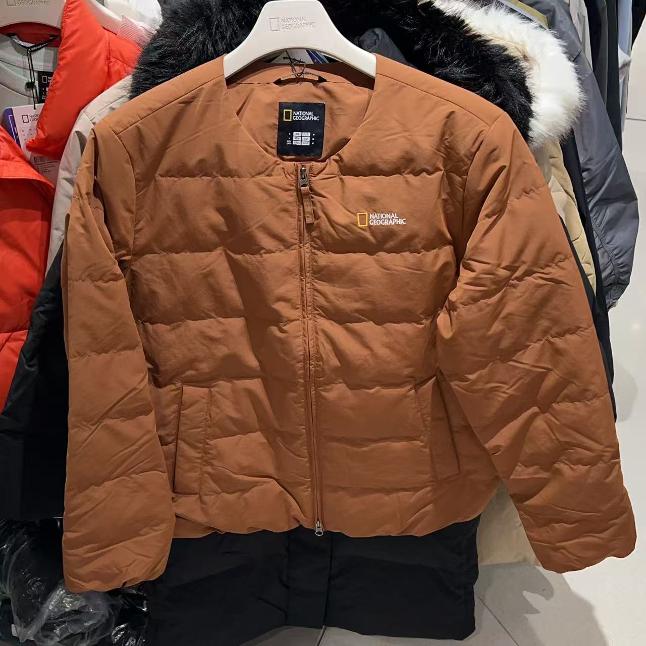 韓國 National Geographic 男女同款 HERON 輕量 羽絨外套 (鵝絨)【NG011】