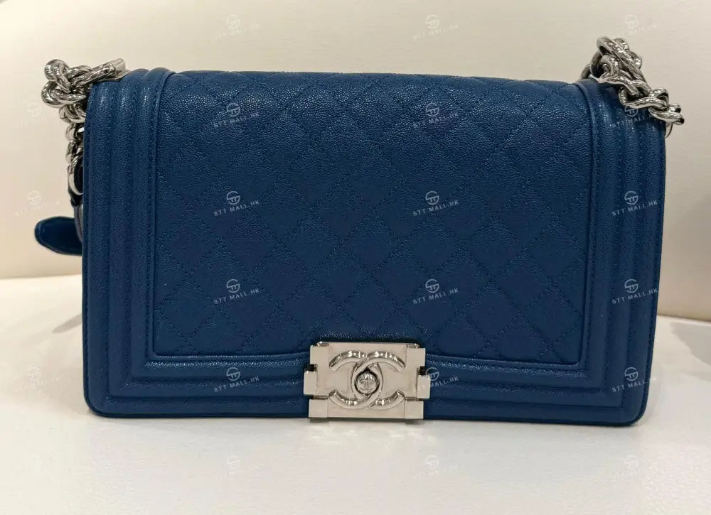 Chanel Leboy 藍色中號 訂金 $500 總售價 $19990【JS565】 一般商品
