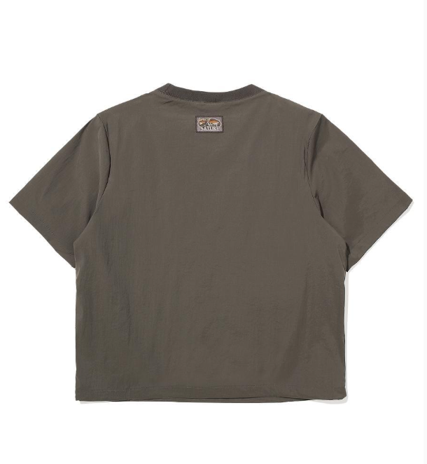 韓國 BBC Utility Woven Round T-Shirt【BC077】