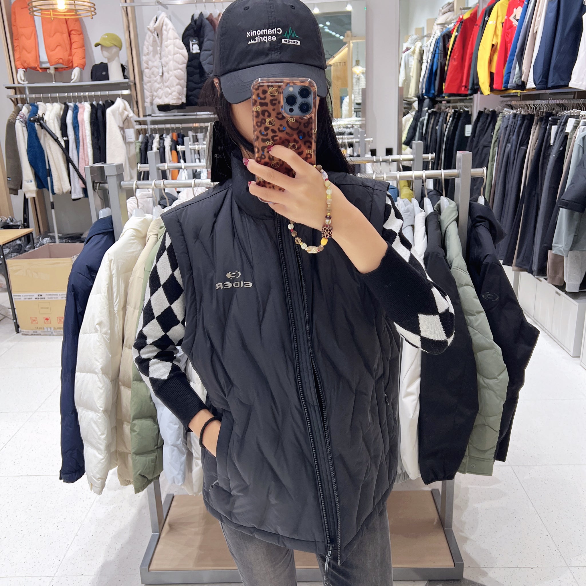 韓國 Eider Men's Thermolock Tube Slim Down Vest (鵝絨)【ER052】