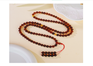 琥珀項鍊 (訂金$500，總售價為 $4,218)【SE678】