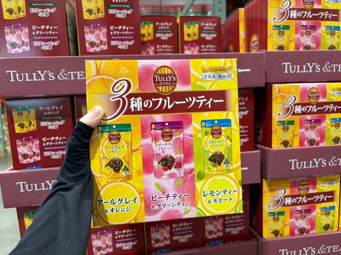 日本Costco C74314 伊藤園 TULLYS &amp; TEA 水果茶 3種風味 72 袋裝【CJ220】
