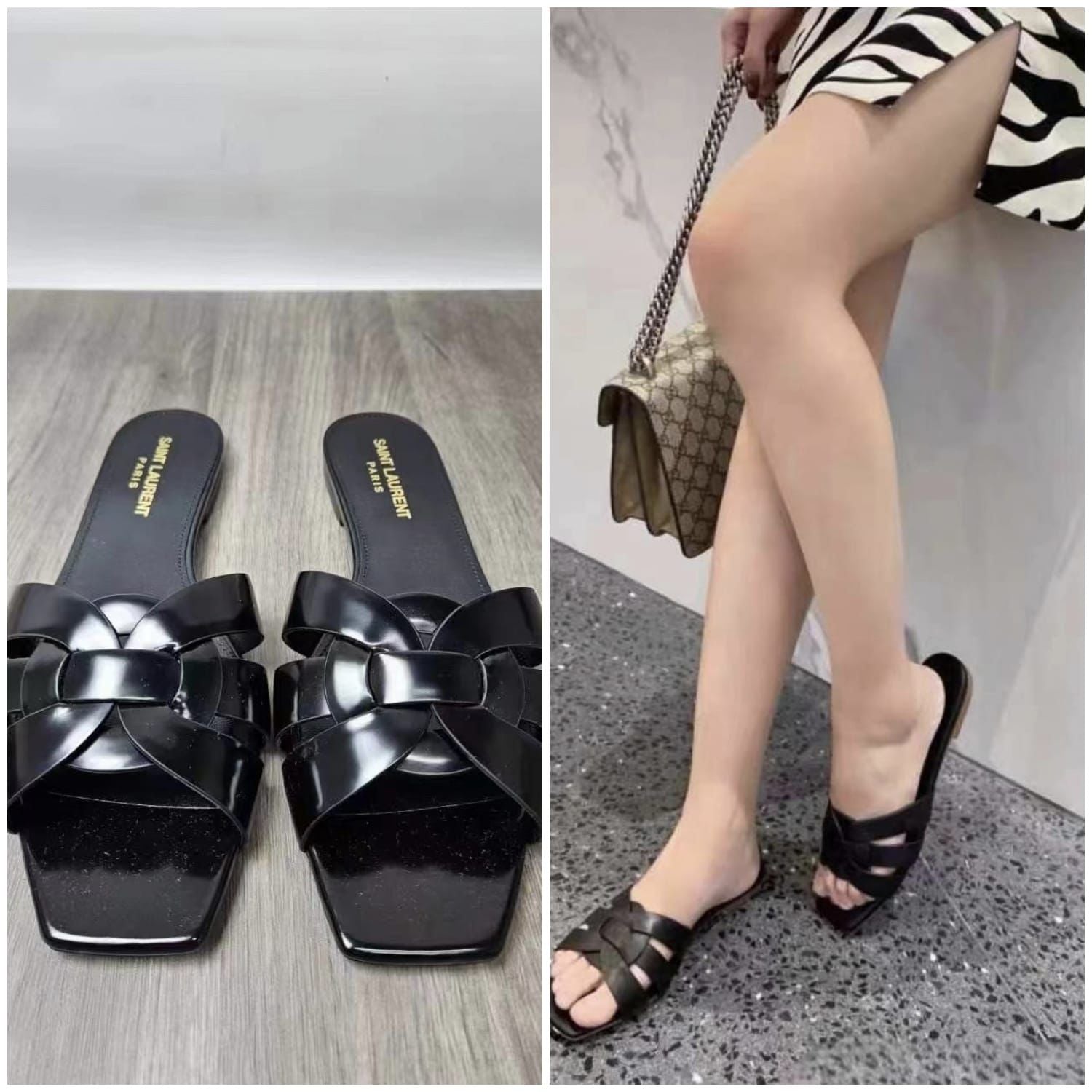 Yves Saint LaurentTRIBUTE Flip Flops 【YS41】