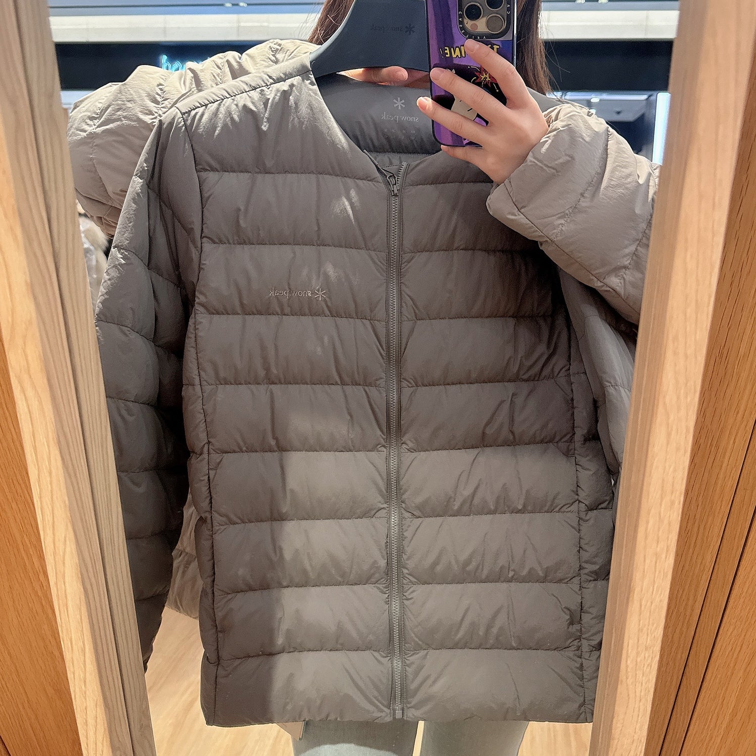 韓國 Snowpeak Airy Round Neck Lightweight Down (鴨絨)【SN078】