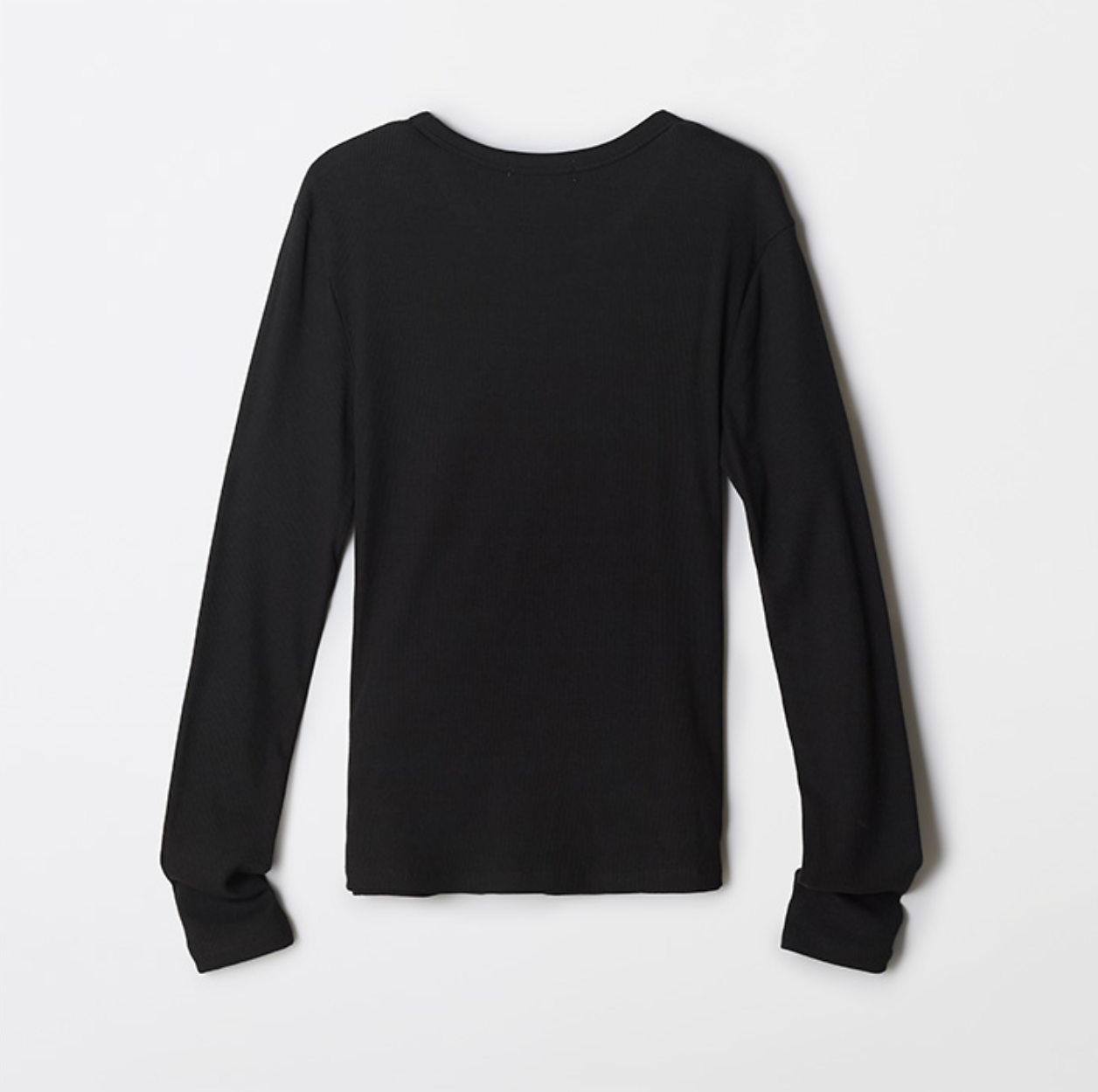 韓國 SPAO Round Neck Long Sleeve T-Shirt【SP205】