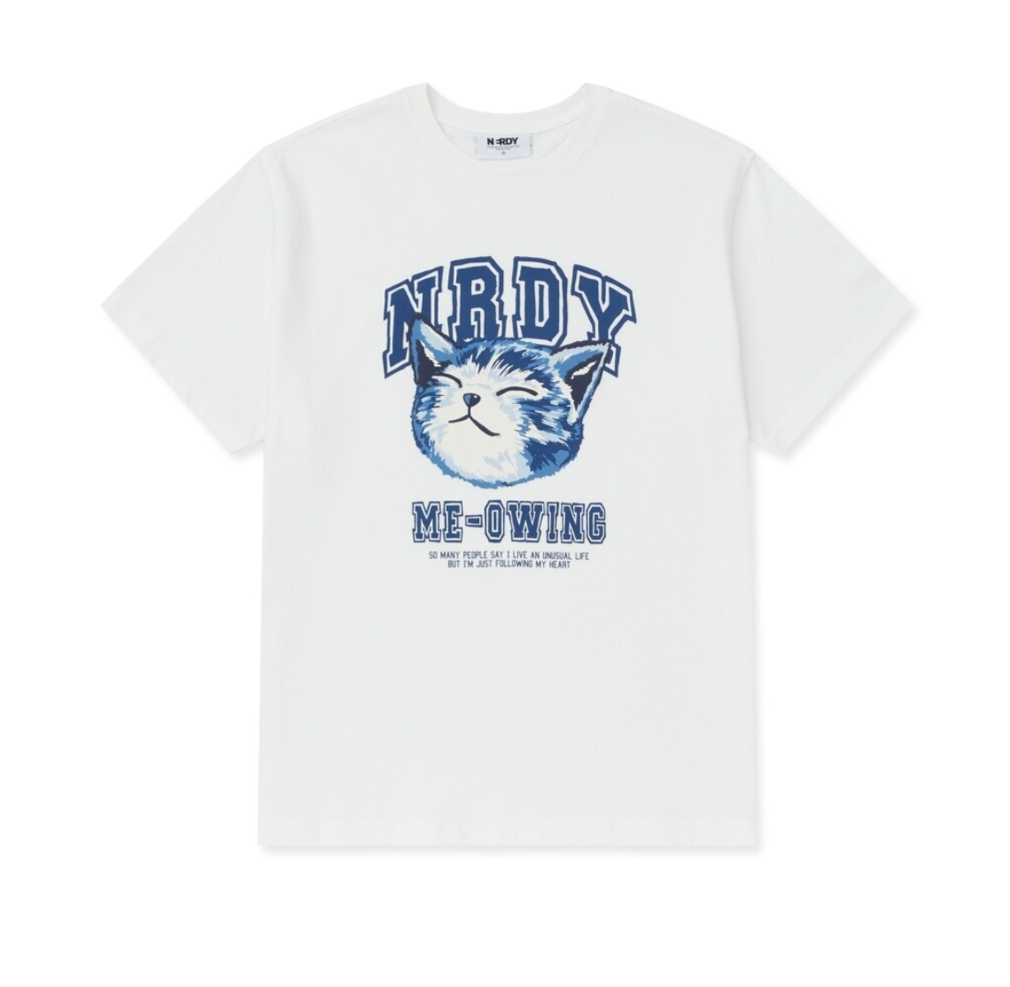 韓國 Nerdy Arch Logo Nero S/S T-Shirt【NY019】