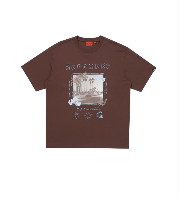 韓國 Superdry Summer Skating T-Shirt【SU117】