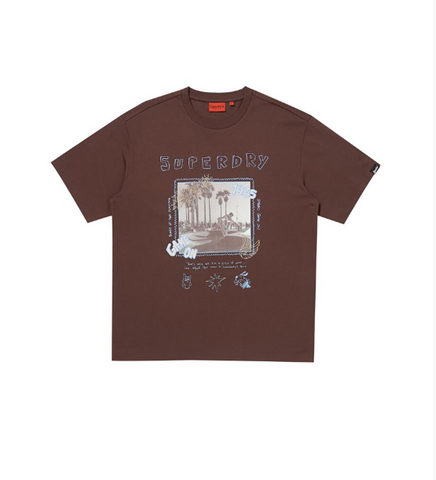 韓國 Superdry Summer Skating T-Shirt【SU117】