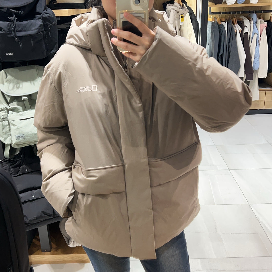 韓國 National Geographic Detachable Hood Down (鴨絨)【NG263】