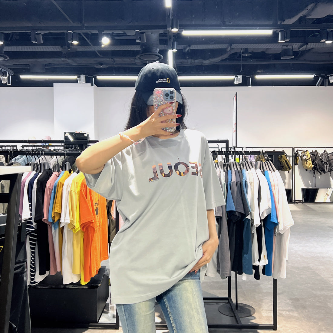 韓國 National Geographic Unisex NGOA Urban City H/T-Shirt【NG647】