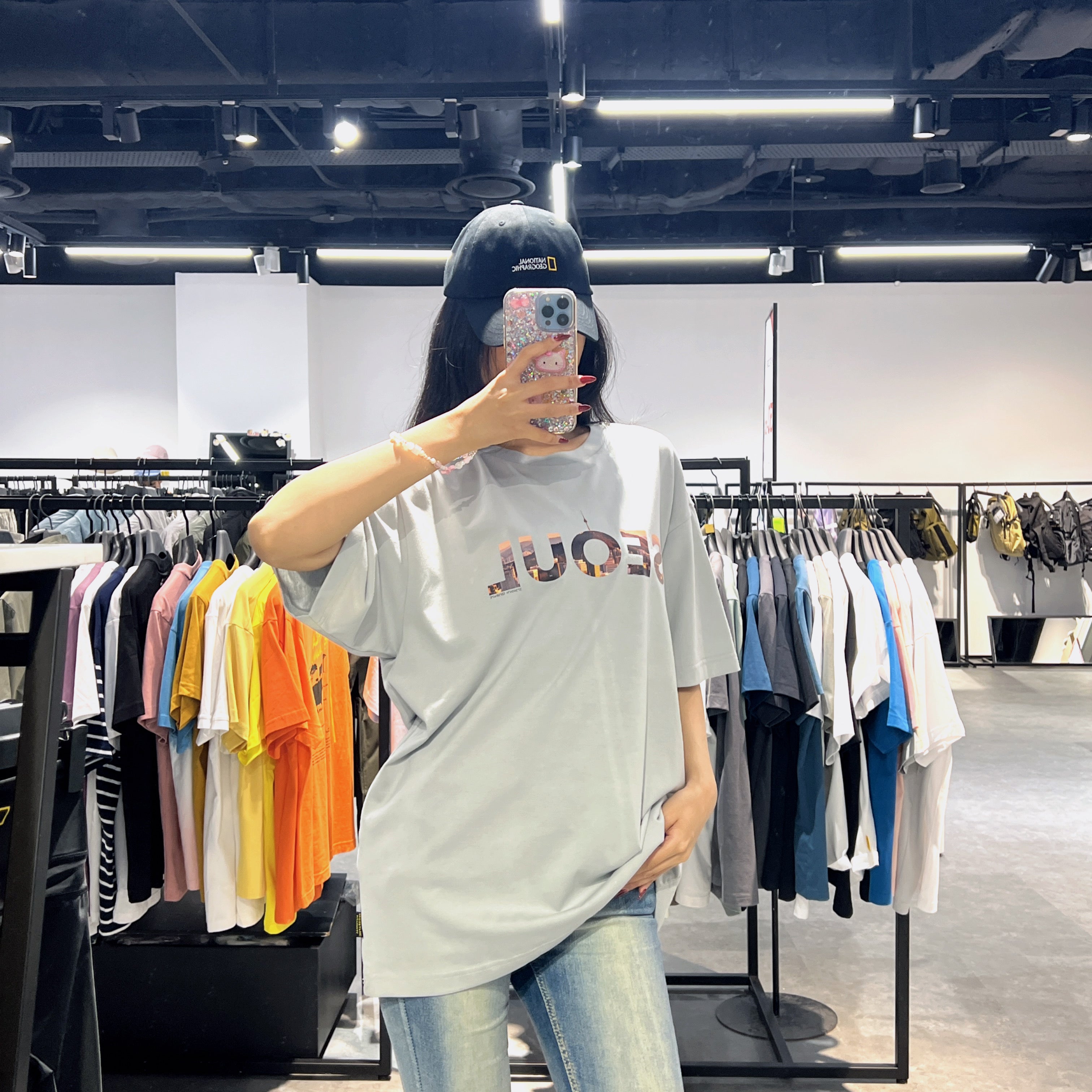 韓國 National Geographic Unisex NGOA Urban City H/T-Shirt【NG647】
