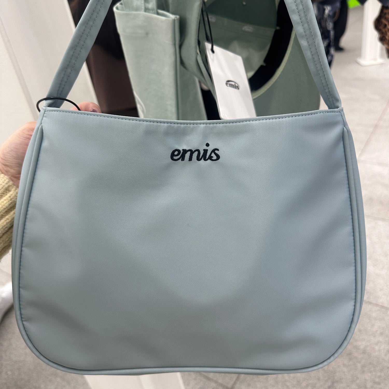 韓國 EMIS MINL CORSAGE APPLIQUE SHOULDER BAG【ES057】