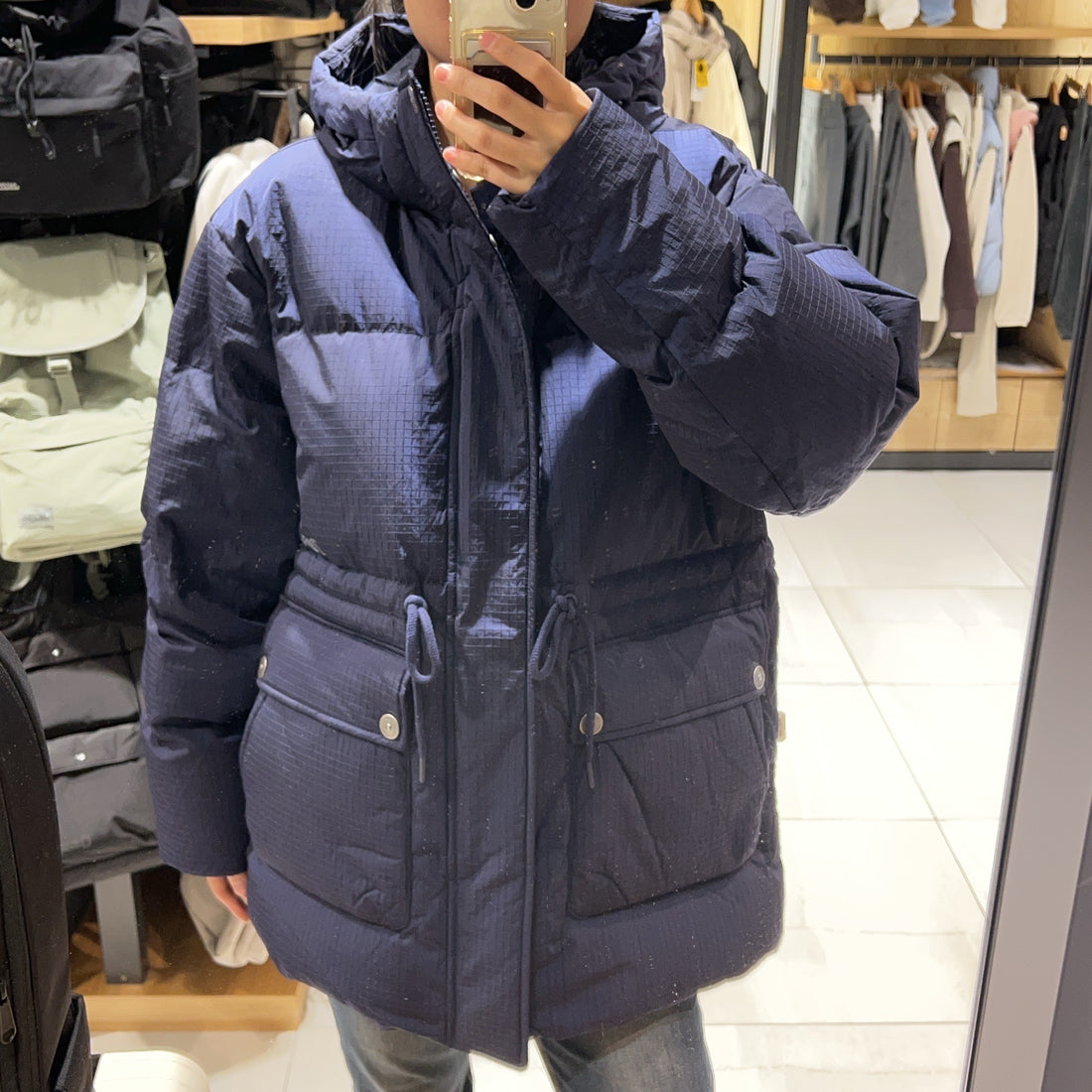 韓國 National Geographic Mid-length Hoodie Goose Down Jumper (鵝絨)【NG264】