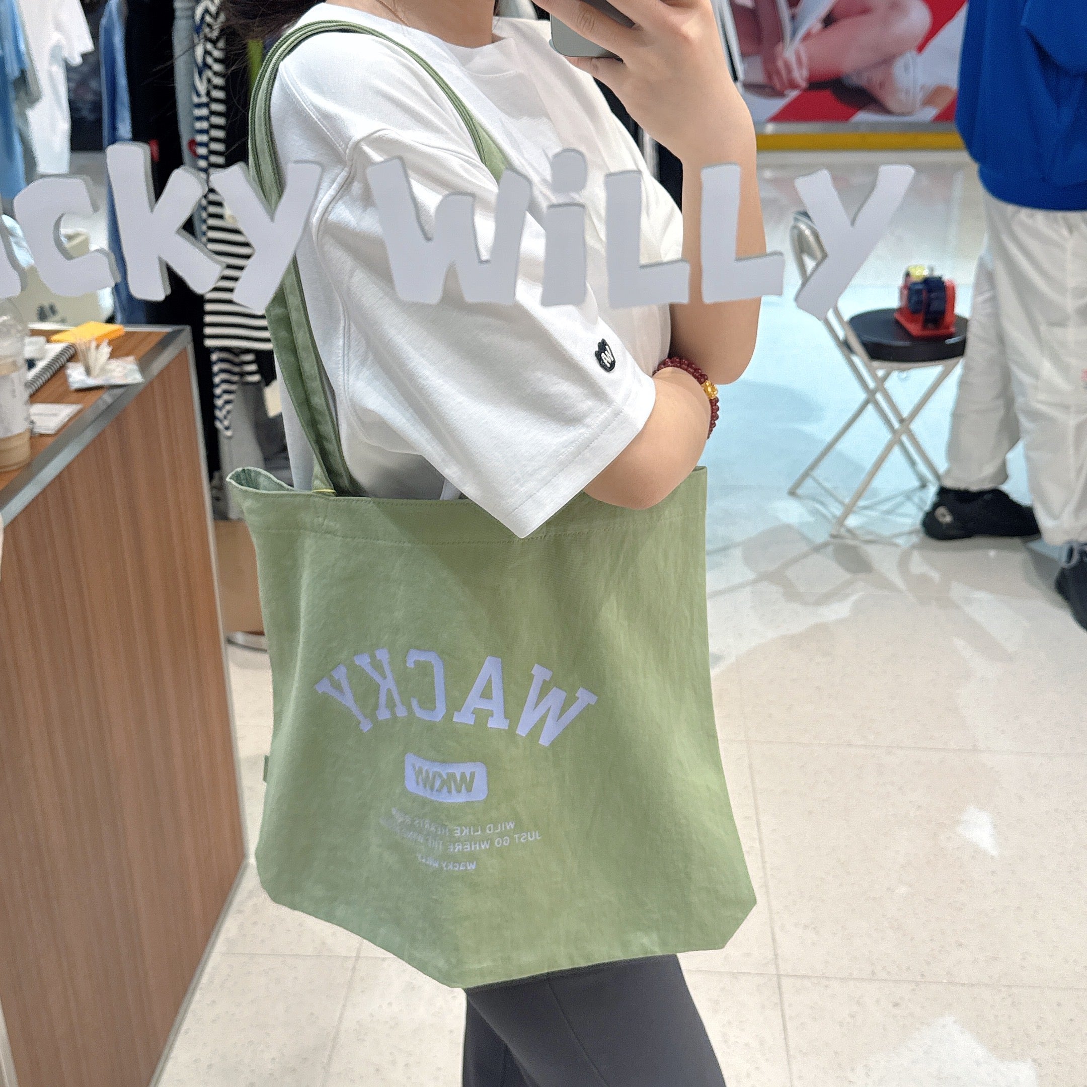 韓國 Wacky Willy Wakiwilli Daily Eco Bag 【WW084】 - STT Mall HK 靚太網購