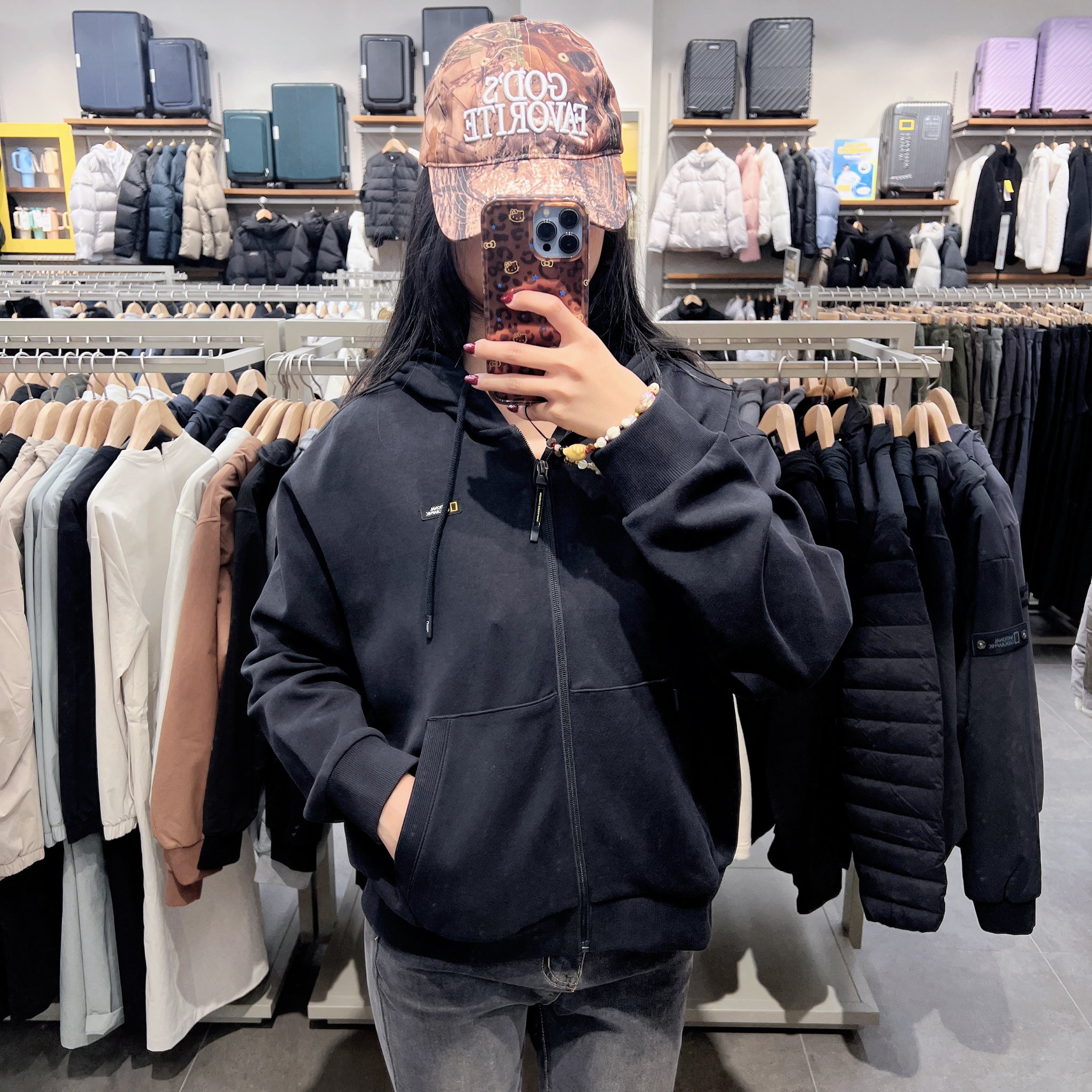 韓國 National Geographic Women's Aporia Training Hoodie【NG225】