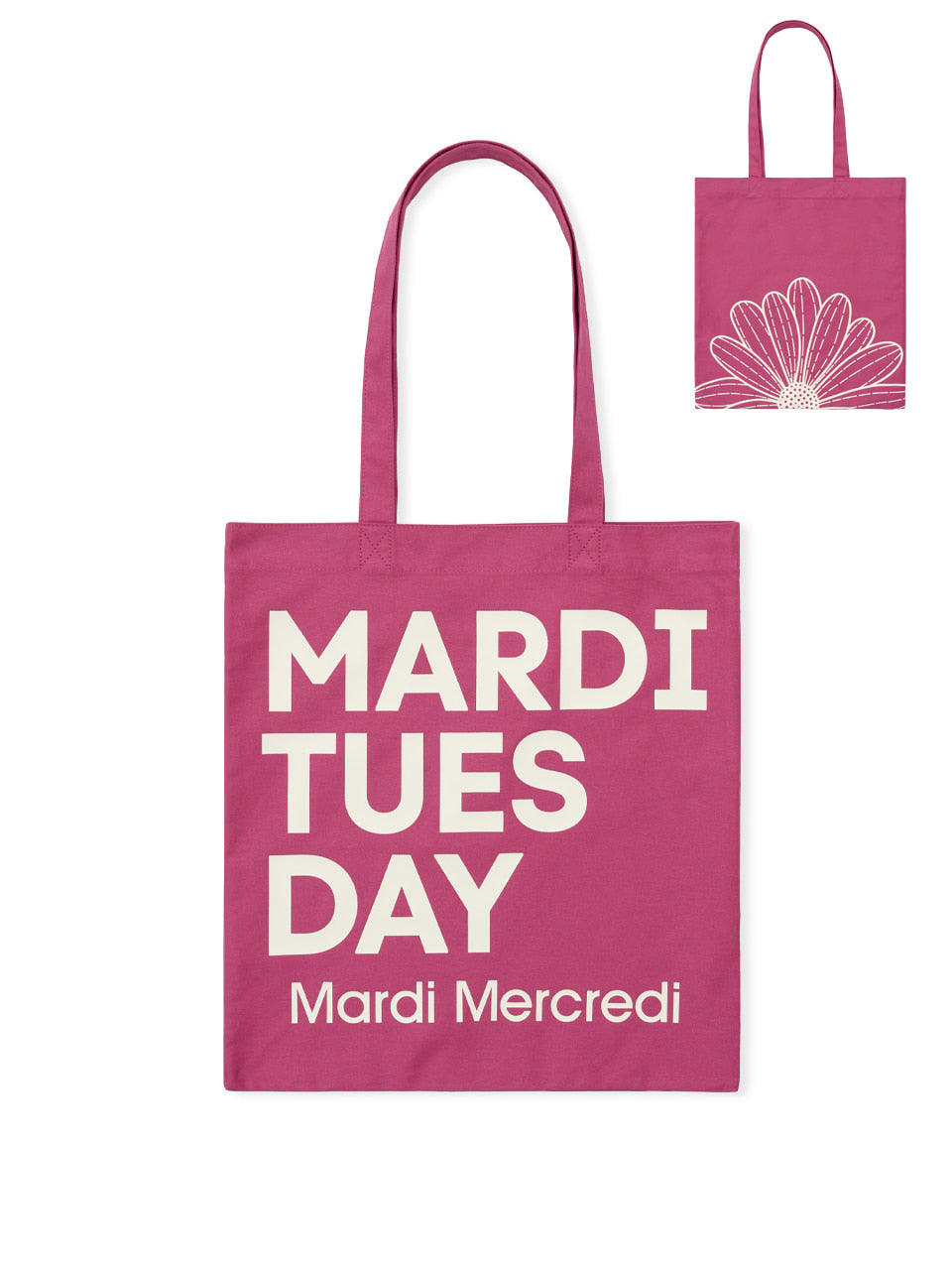 韓國 Mardi Mercredi Canvas Bag Flower Du Mardi【MM159】