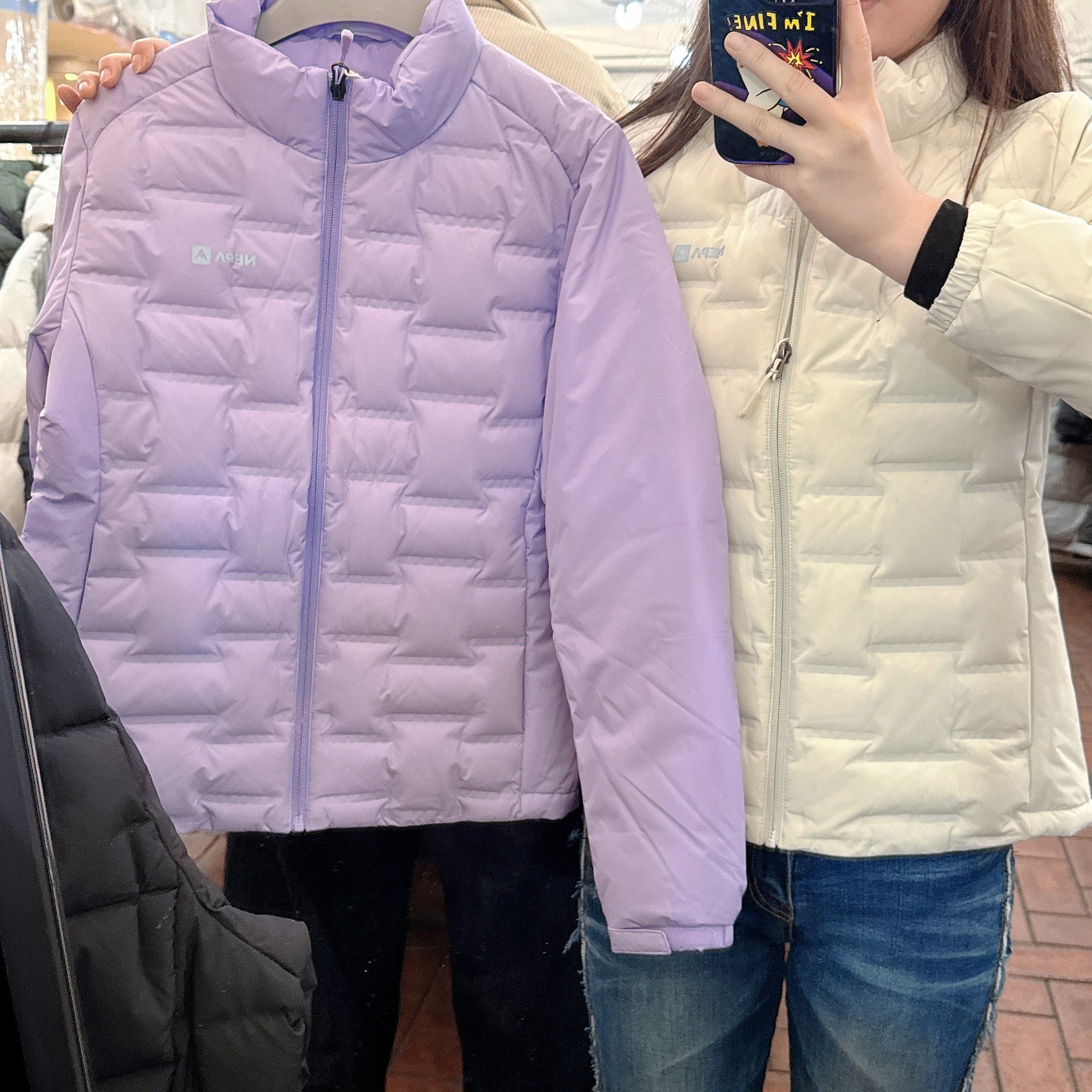 韓國 NEPA Women's Glue Tube Down Jacket (鴨絨)【NA038】