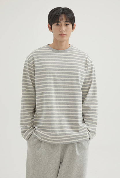韓國 SPAO Loose Fit Long Sleeve T-Shirt【SP320】