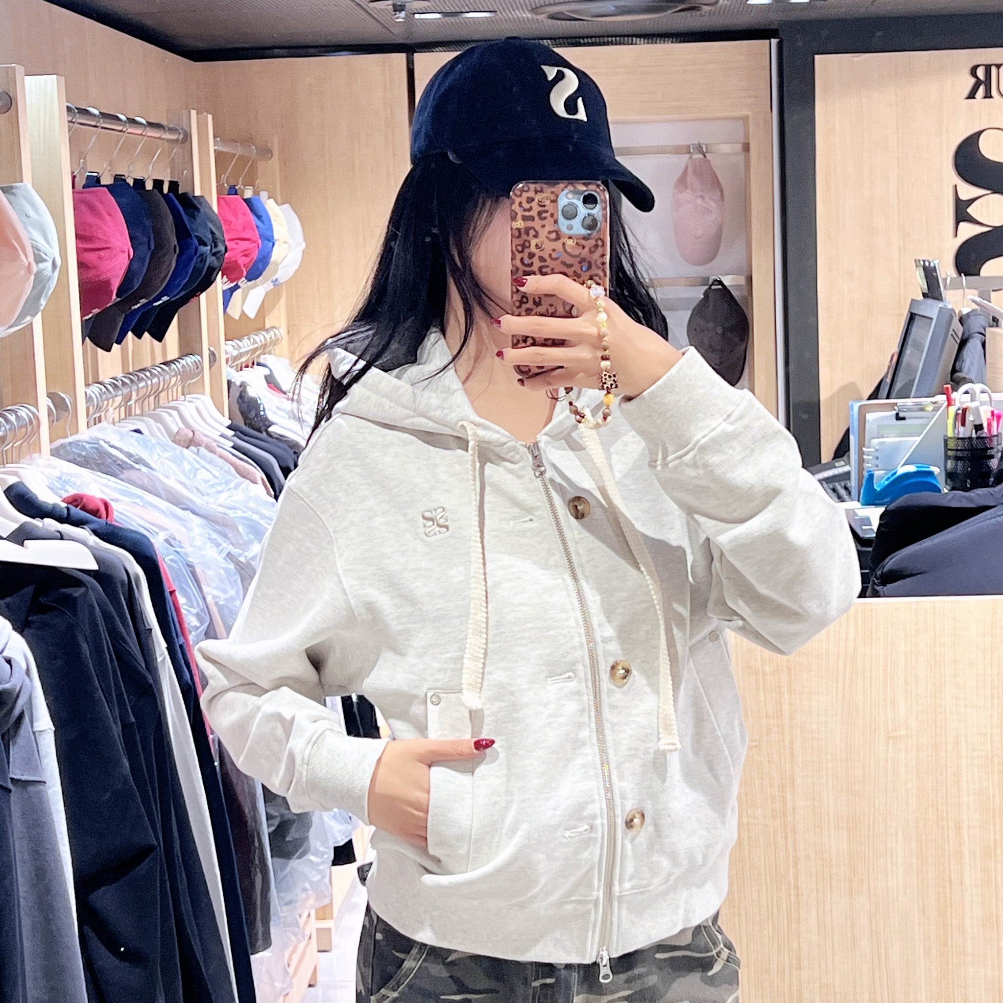 韓國 Satur Hooded Zip-Up【SR230】