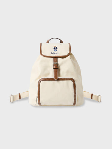 韓國 Who.A.U Canvas Pocket Backpack【WA212】