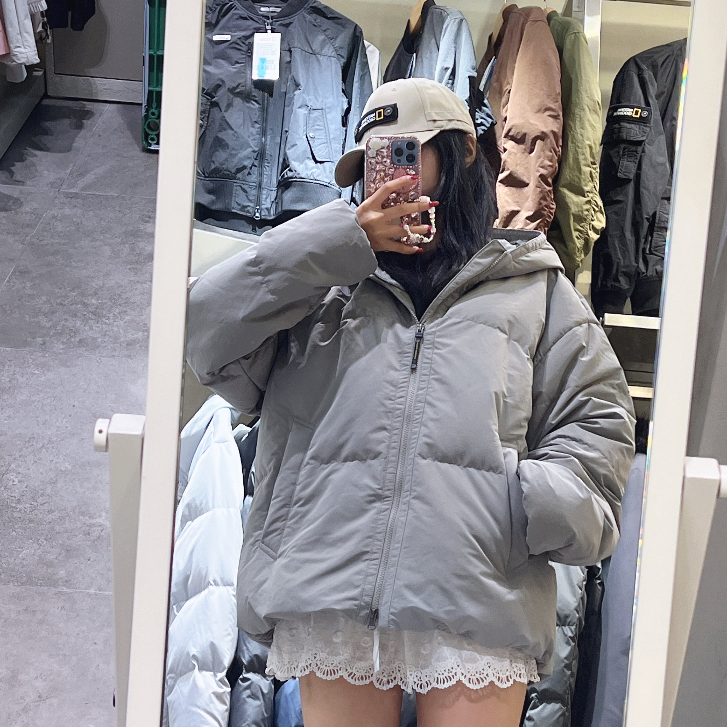 韓國 National Geographic Hooded Heron Down Jumper鵝絨【NG820】