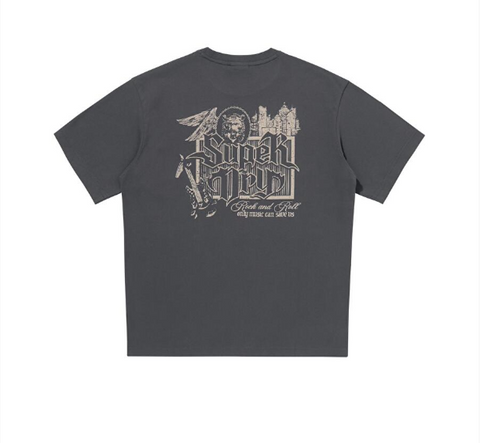 韓國 Superdry Rock and Roll T-Shirt【SU121】