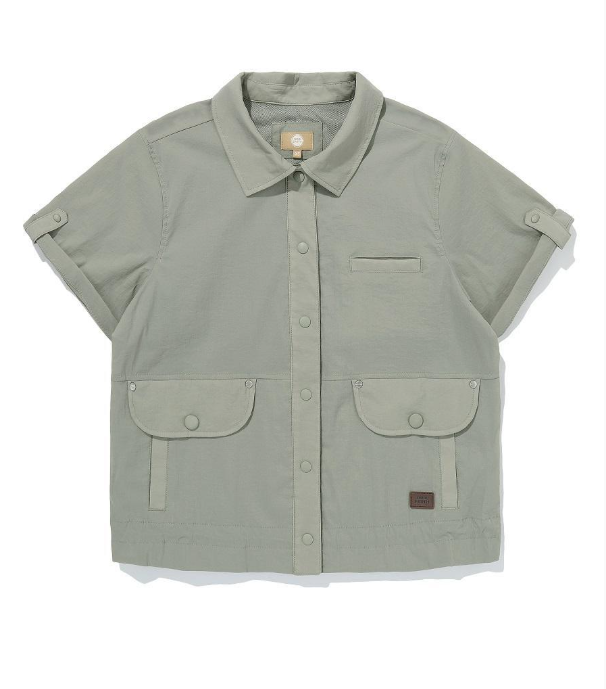 韓國 BBC String Short Sleeve Shirt【BC082】