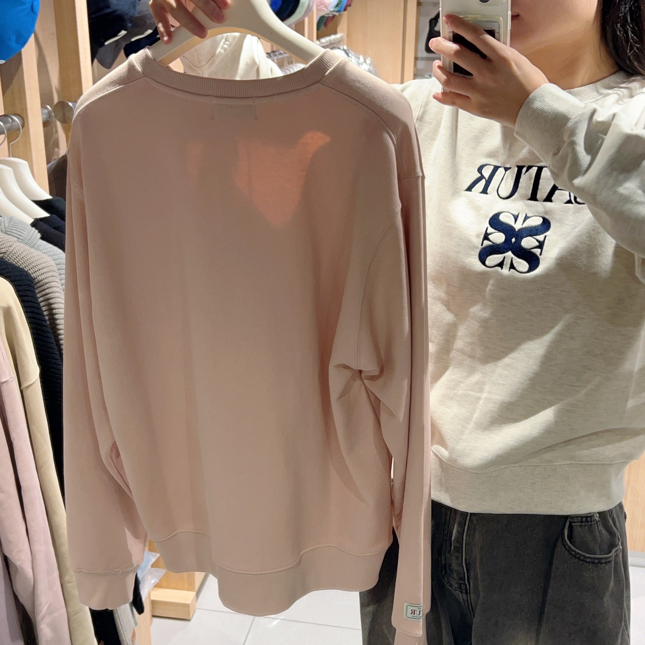 韓國 Satur Classic Logo Sweatshirt【SR014】