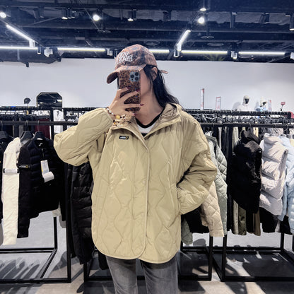 韓國 National Geographic Oryx Quilted Hoodie Jacket【NG072】