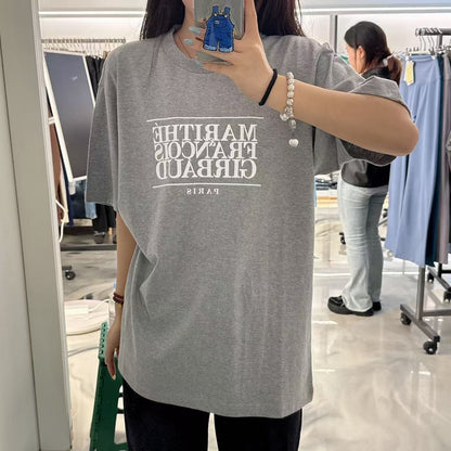 韓國 Marithe Francois Girbaud UNISEX T-SHIRTS (獨家款)【MF547】