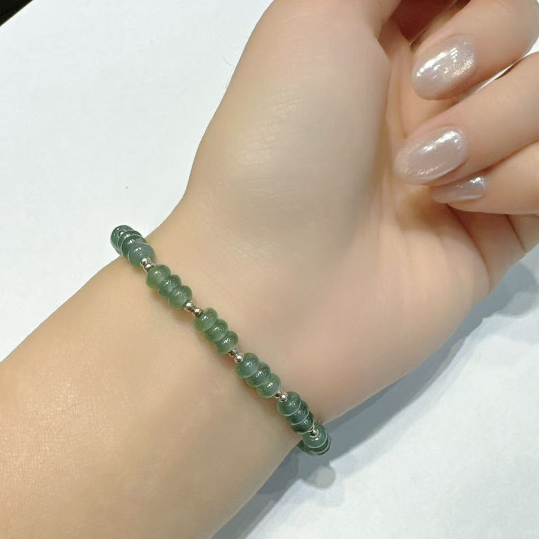S925銀藍水手串【KX667】