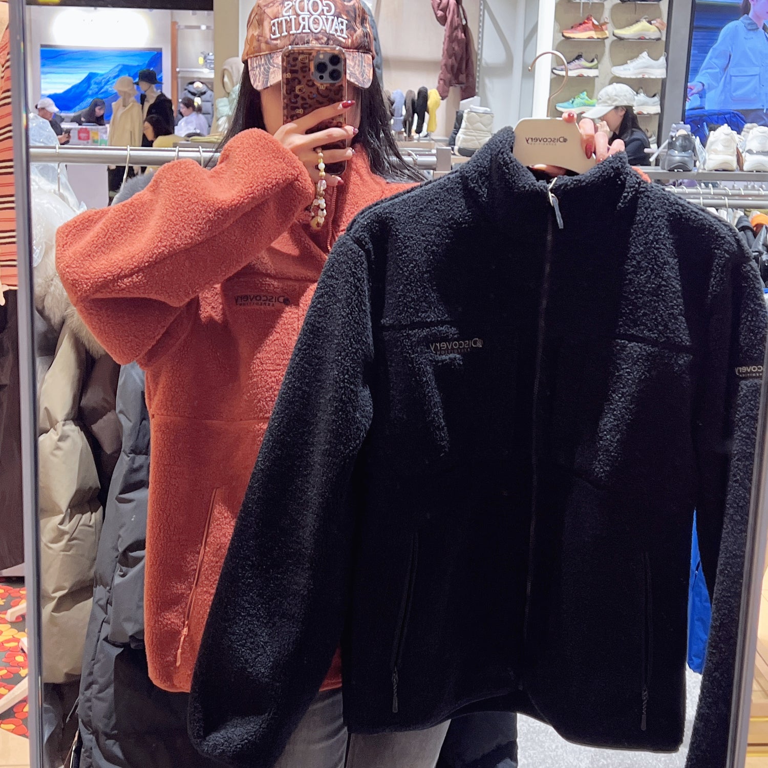 韓國 Discovery Tech Fleece High Neck Jacket【DY063】