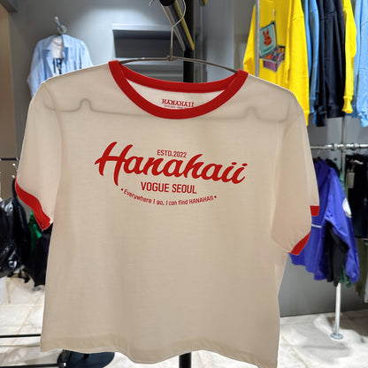 韓國 HANAHAII Original 短身 T-Shirt【HA053】