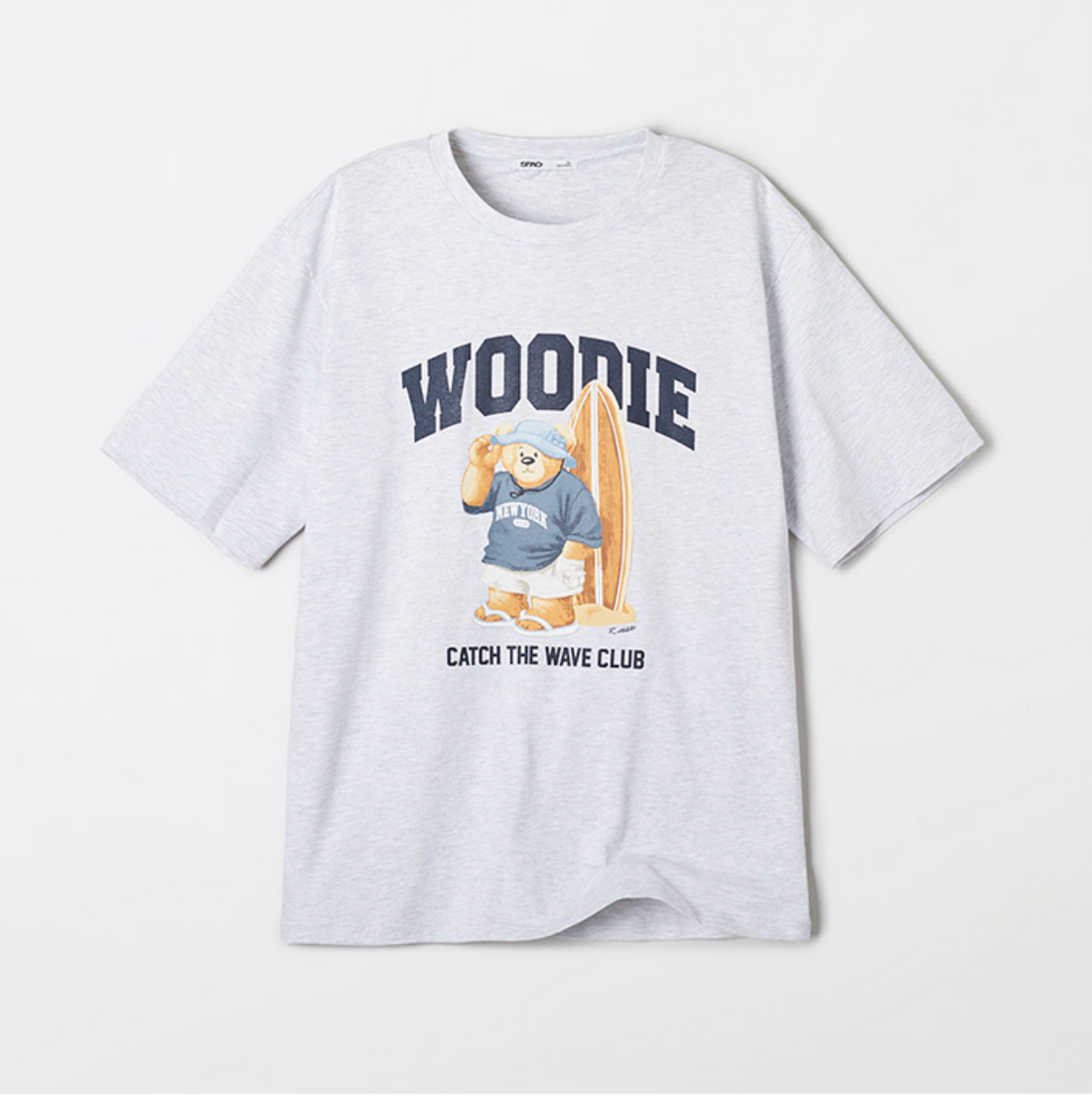 韓國 SPAO Surfing Heritage Short Sleeve T-Shirt【SP185】