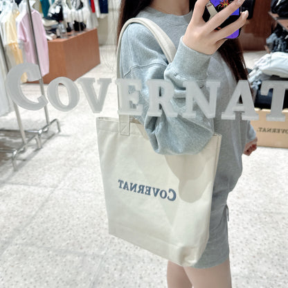 韓國 Covernat Symbol Logo Canvas Bag【CO089】