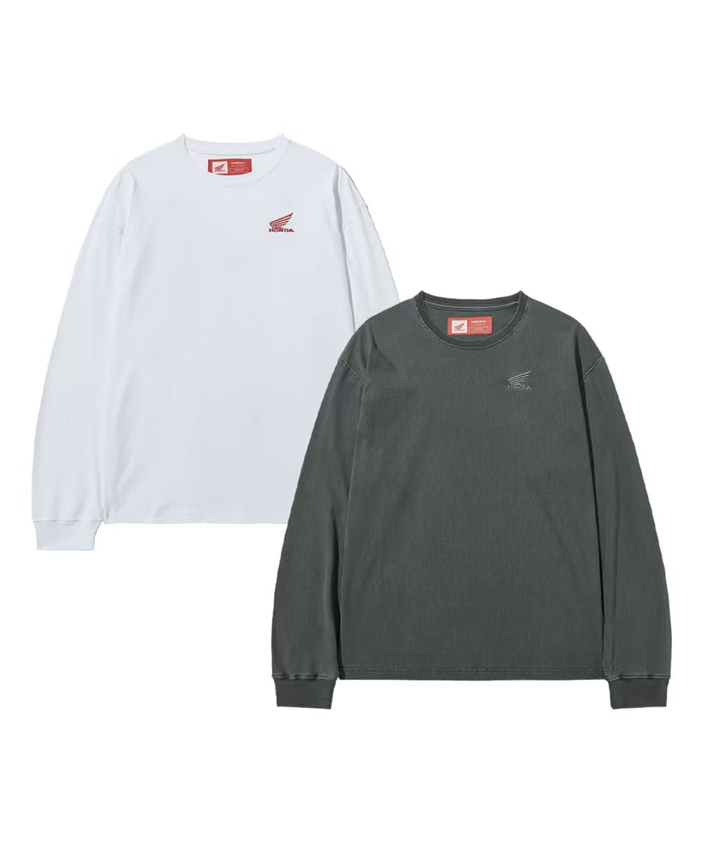 韓國 Honda [2Pack] Original Wing Logo Long Sleeve【HA013】
