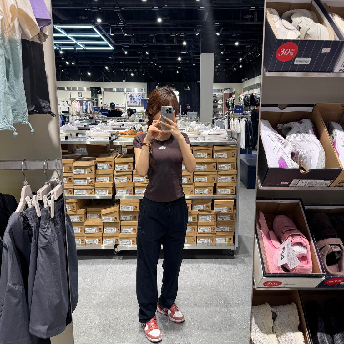 韓國 FILA Unisex Cool Stretch Regular Fit Training Pants【FA342】