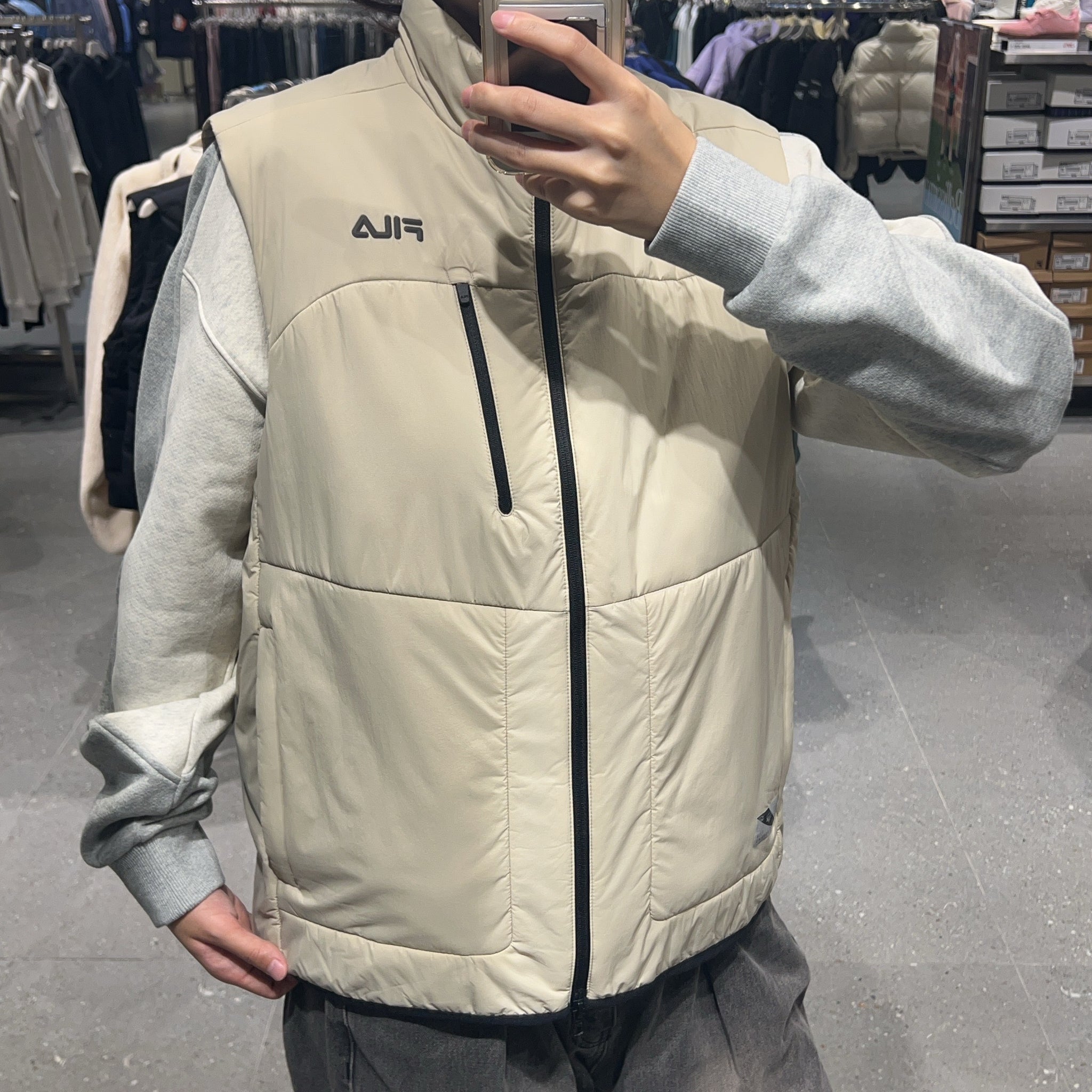韓國 FILA Running Lightweight Padded Vest【FA014】