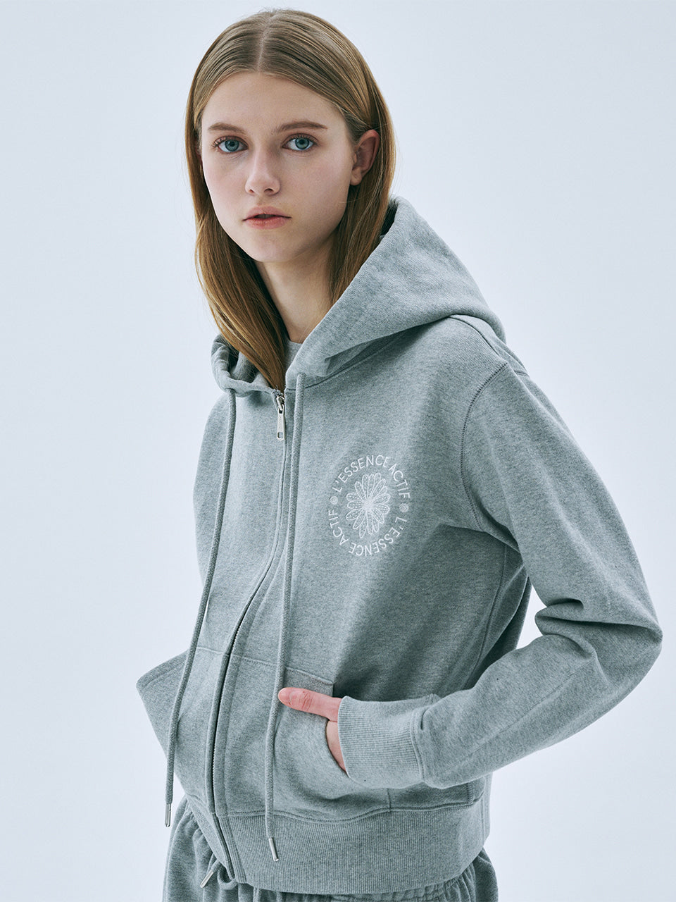 韓國 Mardi Mercredi Hoodie Sweat Jumper Emblem Needlework【MM240】