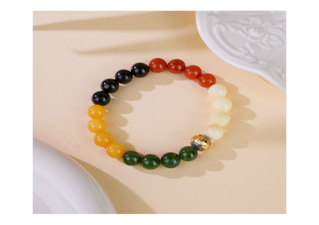 琥珀手串老蠟9+【SE894】