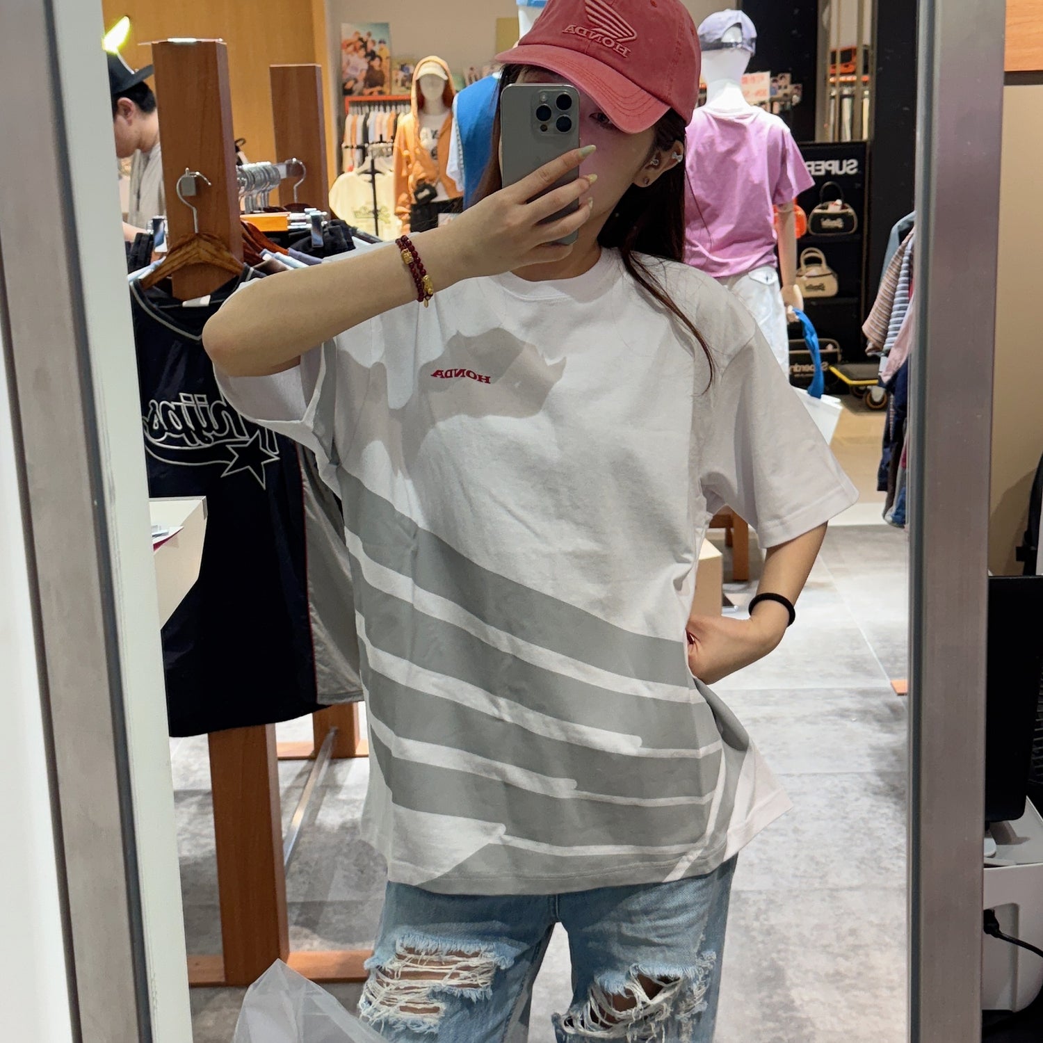 韓國 Honda Big Wing Logo T-shirt【HO007】