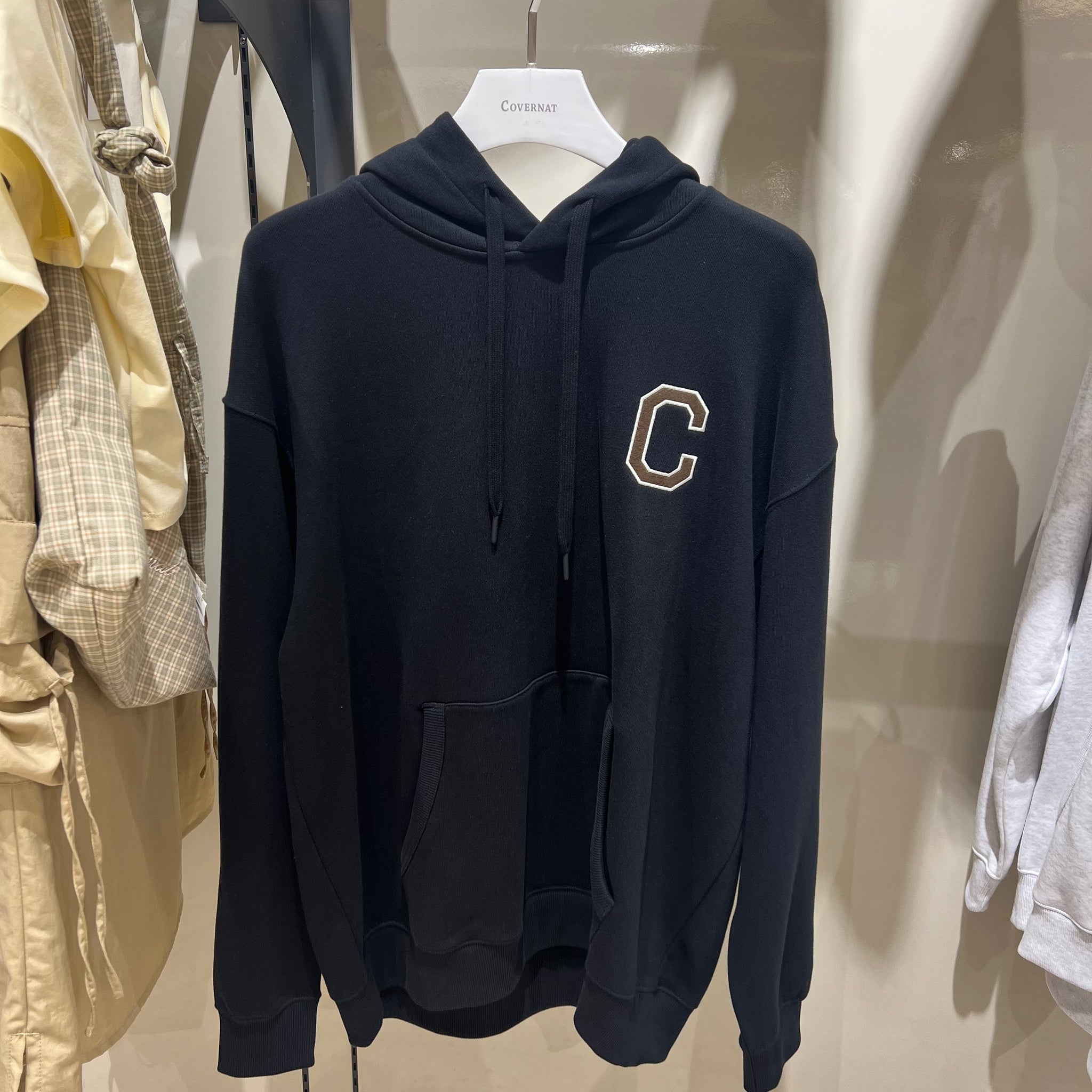 韓國 Covernat C Logo Hoodie【CO040】