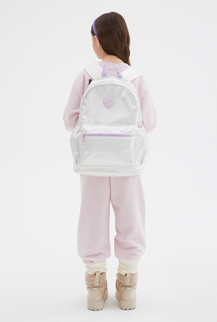 韓國 SPAO Kids Glossy Day Backpack【SP361】