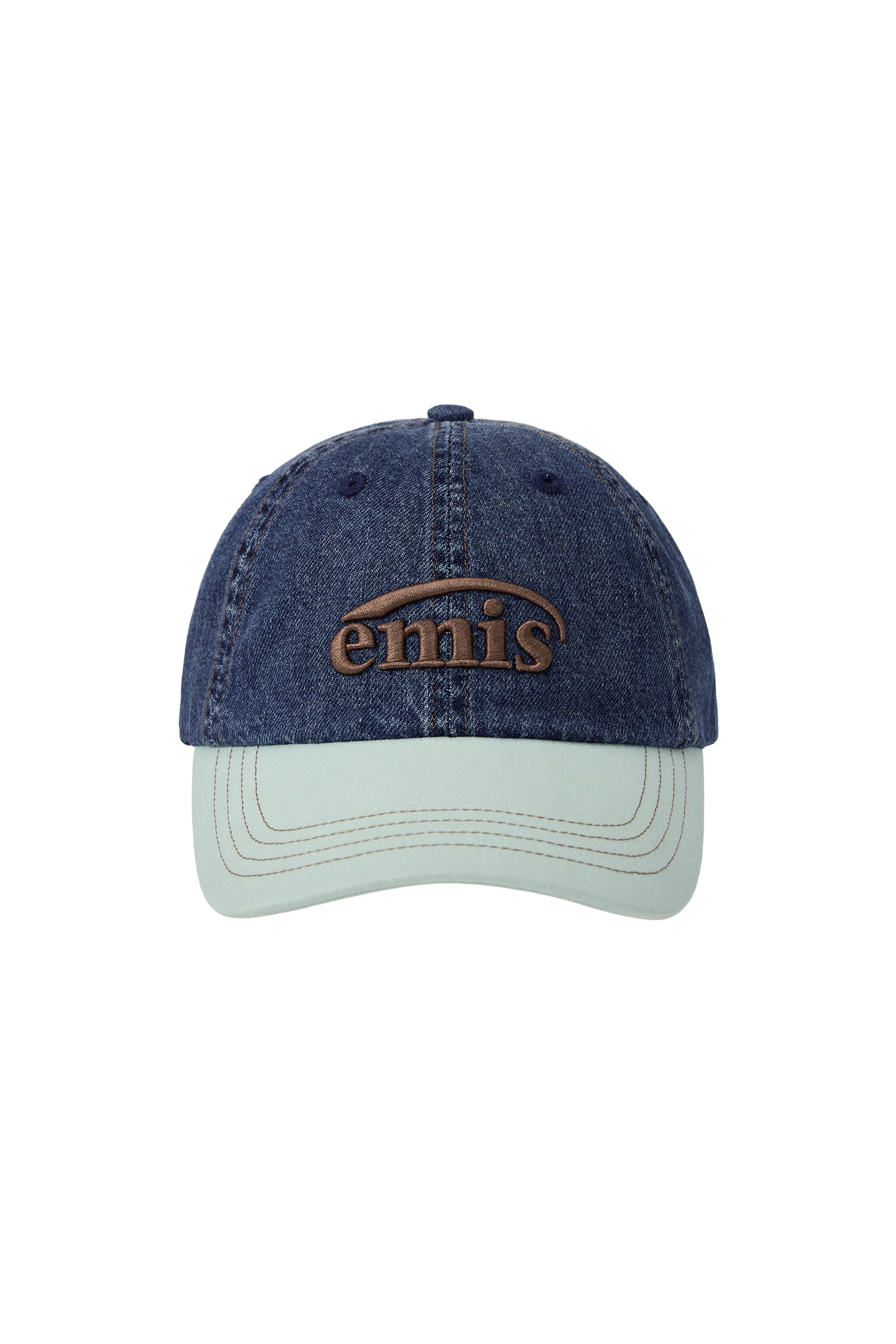 韓國 EMIS Washed Denim Ball Cap【ES031】
